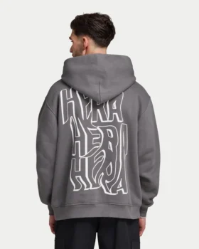 Oversized-Hoodie für Herren im Graffiti-Look