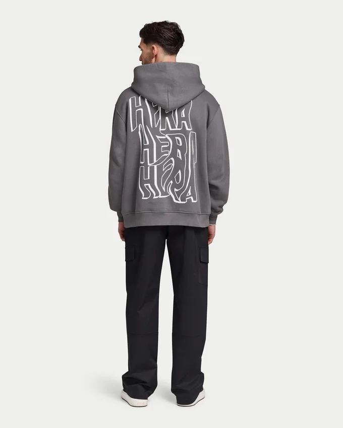 Oversized-Hoodie für Herren im Graffiti-Look Oversized-Hoodie für Herren im Graffiti-Look