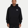 Oversized-Hoodie für Herren – schwarz Oversized-Hoodie für Herren – schwarz