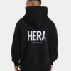 Oversized-Hoodie für Herren – schwarz Oversized-Hoodie für Herren – schwarz