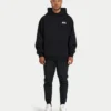 Oversized-Hoodie für Herren – schwarz Oversized-Hoodie für Herren – schwarz