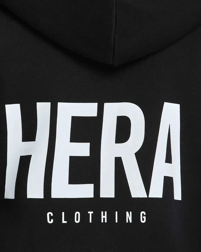 Oversized-Hoodie für Herren – schwarz Oversized-Hoodie für Herren – schwarz