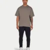 Oversized-T-Shirt für Herren – Marsh Grey