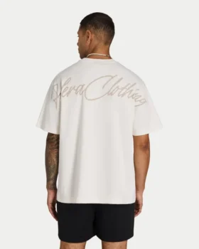 Oversized-T-Shirt „Script“ für Herren