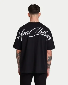 Oversized-T-Shirt „Script“ für Herren