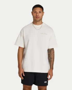 Oversized-T-Shirt „Script“ für Herren