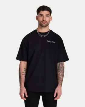 Oversized-T-Shirt „Script“ für Herren