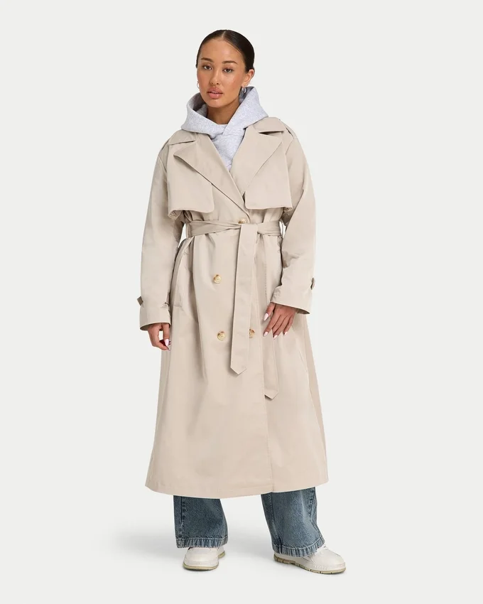 Oversized-Trenchcoat für Damen – Safari Oversized-Trenchcoat für Damen – Safari