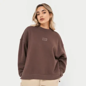 Rewear Collective Sweatshirt – schieferbraun