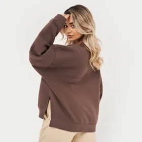 Rewear Collective Sweatshirt – schieferbraun