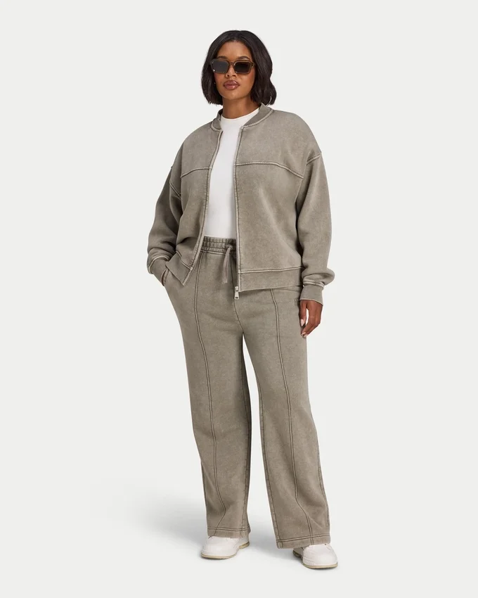Signature Washed Bomberjacke für Damen Signature Washed Bomberjacke für Damen