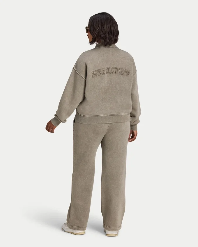 Signature Washed Bomberjacke für Damen Signature Washed Bomberjacke für Damen