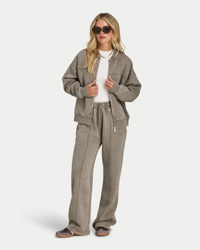 Signature Washed Bomberjacke für Damen Signature Washed Bomberjacke für Damen