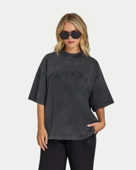 Signature Washed Oversize-T-Shirt für Damen