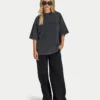 Signature Washed Oversize-T-Shirt für Damen Signature Washed Oversize-T-Shirt für Damen