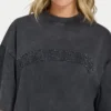 Signature Washed Oversize-T-Shirt für Damen Signature Washed Oversize-T-Shirt für Damen