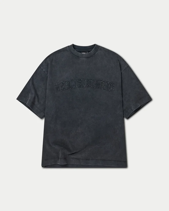 Signature Washed Oversize-T-Shirt für Damen Signature Washed Oversize-T-Shirt für Damen