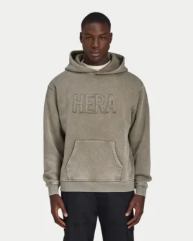 Signature Washed Oversized-Hoodie für Herren