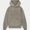 Signature Washed Oversized-Hoodie für Herren