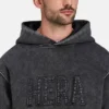 Signature Washed Oversized-Hoodie für Herren