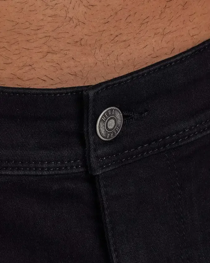 Spray-On-Jeans für Herren – schwarz Spray-On-Jeans für Herren – schwarz