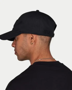 Unisex-Kappe – schwarz