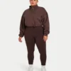 Unverzichtbare Leggings für Damen – schieferbraun