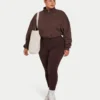 Unverzichtbare Leggings für Damen – schieferbraun
