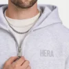 Unverzichtbarer Oversize-Hoodie mit Reißverschluss für Herren