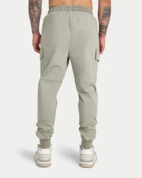 Utility-Cargohose für Herren – Graugrün