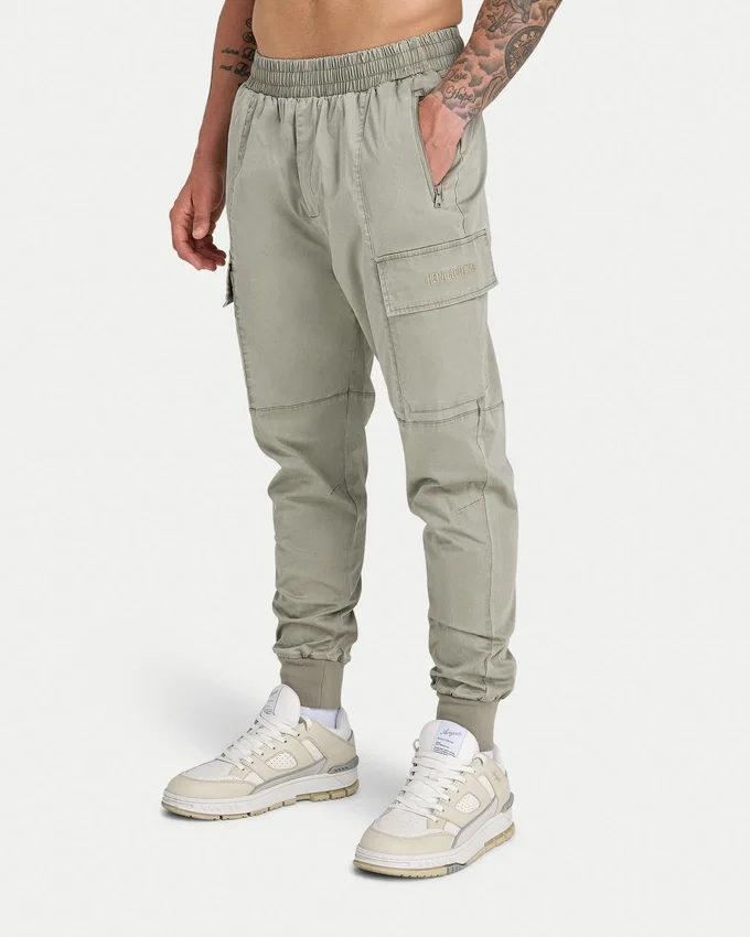 Utility-Cargohose für Herren – Graugrün Utility-Cargohose für Herren – Graugrün