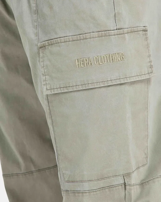 Utility-Cargohose für Herren – Graugrün Utility-Cargohose für Herren – Graugrün